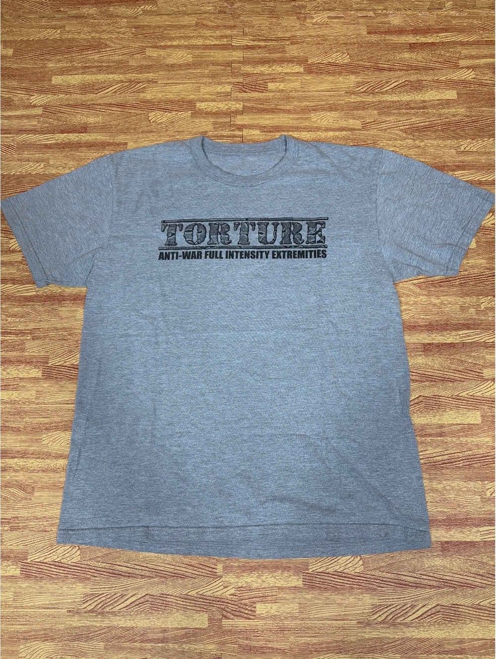 Torture Midwest Devastation 2024 Tour T-Shirt Gray Metal Band Tagless